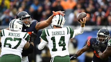 Sam Darnold #14 of the New York Jets (Photo by Stacy Revere/Getty Images)