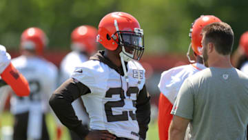 BEREA, OH - MAY 23: Cleveland Browns defensive back Damarious Randall (23) during the Cleveland Browns OTA at the Cleveland Browns Training Facility in Berea, Ohio. (Photo by Frank Jansky/Icon Sportswire via Getty Images)