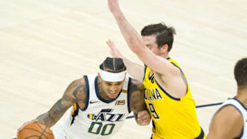 Indiana Pacers, TJ McConnell, Jordan Clarkson - Credit: Russell Isabella-USA TODAY Sports