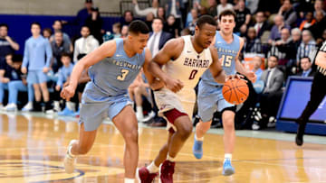 Duke basketball grad transfer Patrick Tape (Photo by Steven Ryan/Getty Images)