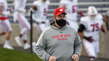 Paul Chryst, Wisconsin Badgers. (Mandatory Credit: David Banks-USA TODAY Sports)