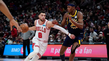 Zach LaVine, Chicago Bulls Mandatory Credit: David Banks-USA TODAY Sports