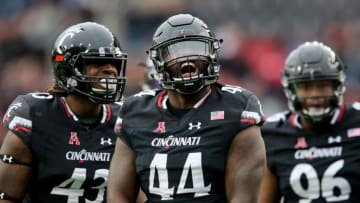 Cincinnati Bearcats during game against the East Carolina Pirates at Nippert Stadium.
