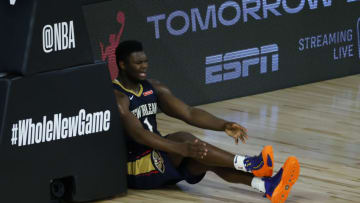 Zion Williamson #1 of the New Orleans Pelicans (Photo by Kevin C. Cox/Getty Images)