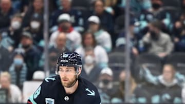 Potential Edmonton Oilers Trade Acquisition Carson Soucy #28 Mandatory Credit: Steven Bisig-USA TODAY Sports
