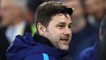 BRIGHTON, ENGLAND - APRIL 17: Mauricio Pochettino, Manager of Tottenham Hotspur looks on prior to the Premier League match between Brighton and Hove Albion and Tottenham Hotspur at Amex Stadium on April 17, 2018 in Brighton, England. (Photo by Bryn Lennon/Getty Images)