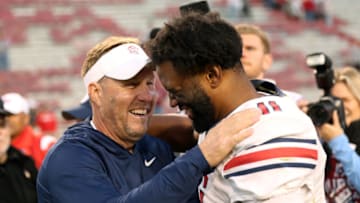 Hugh Freeze had positive things to say about the development of the three Auburn football quarterbacks in the Tigers' room Mandatory Credit: Nelson Chenault-USA TODAY Sports