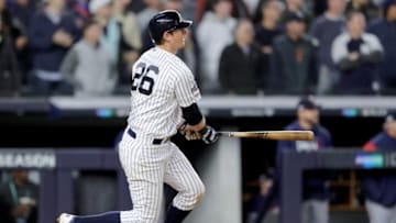 DJ LeMahieu, New York Yankees. (Photo by Elsa/Getty Images)