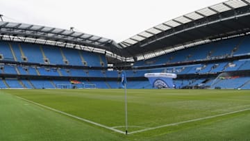 MANCHESTER, ENGLAND - AUGUST 13: A general view of the ground before the Premier League match between Manchester City and Sunderland at Etihad Stadium on August 13, 2016 in Manchester, England. (Photo by Stu Forster/Getty Images)