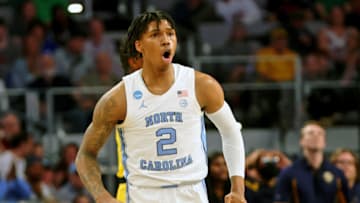 Caleb Love, North Carolina Tar Heels. (Photo by Kevin Jairaj-USA TODAY Sports)