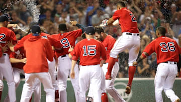 BOSTON, MA - AUGUST 04: Mitch Moreland