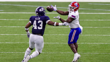 Smoke Harris, Louisiana Tech Football. Mandatory Credit: Stephen Lew-USA TODAY Sports