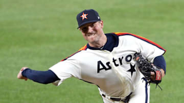 Free agent pitcher Joe Smith, who should be re-signed by the Houston Astros (Photo by Mitchell Layton/Getty Images)