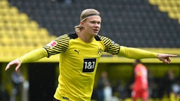 Erling Haaland (Photo by INA FASSBENDER/POOL/AFP via Getty Images)