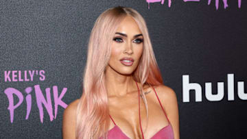 NEW YORK, NEW YORK - JUNE 27: Megan Fox attends "Machine Gun Kelly's Life In Pink" New York Premiere on June 27, 2022 in New York City. (Photo by Arturo Holmes/WireImage)