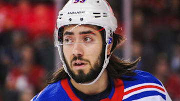 Mika Zibanejad #93 of the New York Rangers. (Photo by Derek Leung/Getty Images)