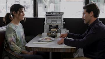 The Unforgivable. (L-R) Sandra Bullock (producer) as Ruth Slater, Jon Bernthal as Blake. Cr. Kimberley French/Netflix