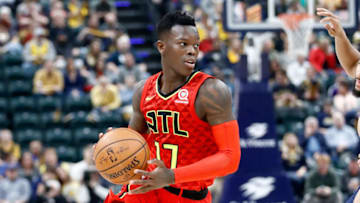 INDIANAPOLIS, IN - FEBRUARY 23: Dennis Schroder