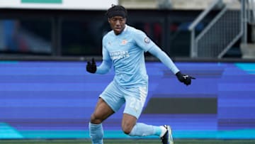Bayern Munich is interested in signing PSV Eindhoven winger Noni Madueke. (Photo by Photo Prestige/Soccrates/Getty Images)