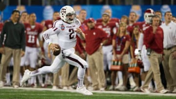 Johnny Manziel, Texas A&M football (Photo by Cooper Neill/Getty Images)