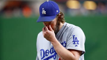 HOUSTON, TX - OCTOBER 29: Clayton Kershaw