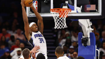 Wendell Carter and the Orlando Magic are serious about their goals of making the postseason. But they aren't afraid to have fun to get there. Mandatory Credit: Kim Klement Neitzel-USA TODAY Sports