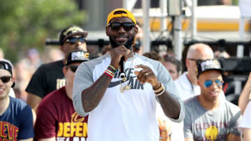 CLEVELAND, OH - JUNE 22: LeBron James