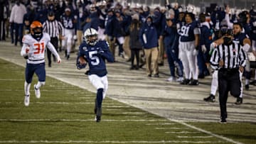 Jahan Dotson #5 of the Penn State Nittany Lions (Photo by Scott Taetsch/Getty Images)