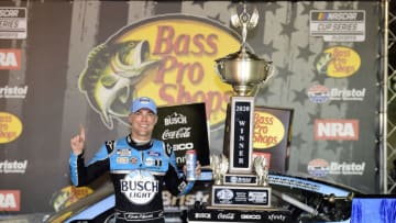 Kevin Harvick, Stewart-Haas Racing, Bristol, NASCAR (Photo by Jared C. Tilton/Getty Images)
