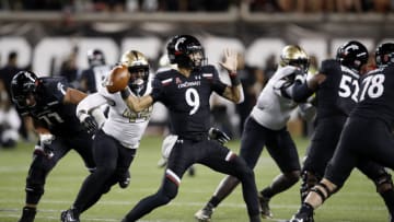 Desmond Ridder, Cincinnati football (Photo by Joe Robbins/Getty Images)