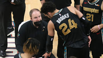 Dillon Brooks, Memphis Grizzlies Mandatory Credit: Nelson Chenault-USA TODAY Sports