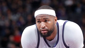SACRAMENTO, CA - FEBRUARY 12: DeMarcus Cousins