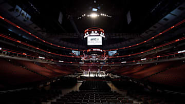 CHICAGO, ILLINOIS - JUNE 09: A general view of the Octagon during the UFC 225 event at the United Center on June 9, 2018 in Chicago, Illinois. (Photo by Josh Hedges/Zuffa LLC/Zuffa LLC via Getty Images)