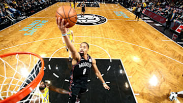 Brooklyn Nets Spencer Dinwiddie. Mandatory Copyright Notice: Copyright 2018 NBAE (Photo by Nathaniel S. Butler/NBAE via Getty Images)