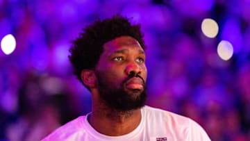 Joel Embiid, Sixers Mandatory Credit: Bill Streicher-USA TODAY Sports