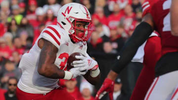 Nebraska running back Markese Stepp (30) runs four yards for a touchdown
