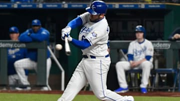 KANSAS CITY, MO - APRIL 10: Mike Moustakas