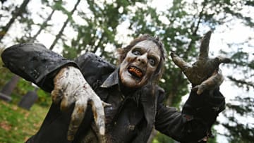 DAY OF THE DEAD -- "The Thing in the Hole" Episode 101 -- Pictured: Zombie -- (Photo by: Sergei Bachlakov/DOTD S1 Productions/SYFY)