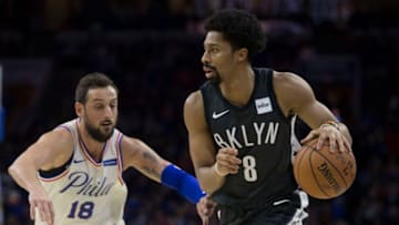 Brooklyn Nets Spencer Dinwiddie (Photo by Mitchell Leff/Getty Images)
