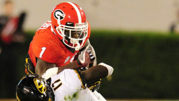 ATHENS, GA - OCTOBER 14: Sony Michel