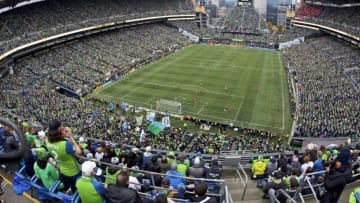 SEATTLE, WA - NOVEMBER 10: General view of the during the first half during a game between Toronto FC and Seattle Sounders FC at CenturyLink Field on November 10, 2019 in Seattle, Washington. (Photo by Craig Mitchelldyer/ISI Photos/Getty Images)