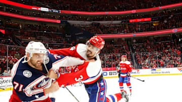 Jonas Siegenthaler, Washington Capitals Mandatory Credit: Geoff Burke-USA TODAY Sports