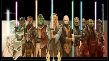 Concept art of the various new Jedi of the High Republic. Art by Phil Noto. Photo: Star Wars.