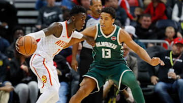 ATLANTA, GA - OCTOBER 29: Dennis Schroder