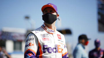 Denny Hamlin, Joe Gibbs Racing, NASCAR (Photo by Chris Graythen/Getty Images)