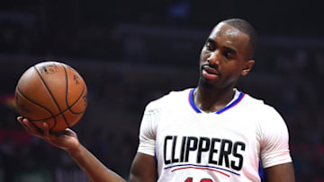 LOS ANGELES, CA - JANUARY 11: Luc Mbah a Moute #12 of the Los Angeles Clippers during the game at Staples Center on January 11, 2017 in Los Angeles, California. NOTE TO USER: User expressly acknowledges and agrees that, by downloading and or using this photograph, User is consenting to the terms and conditions of the Getty Images License Agreement (Photo by Jayne Kamin-Oncea/Getty Images)