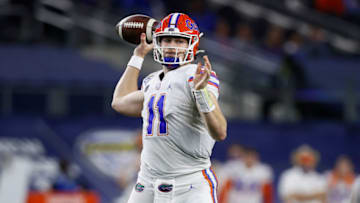 2021 NFL Draft prospect Kyle Trask #11 of the Florida Gators (Photo by Tom Pennington/Getty Images)