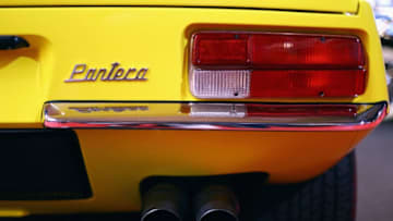ANTWERPEN, BELGIUM - MARCH 03: A general view of 1974 Detomaso Pantera L Coupe V8 during the The 40th Antwerp Classic Salon run by SIHA Salons Automobiles and held at Antwerp EXPO Halls on March 3, 2017 in Antwerpen, Belgium. 350 exhibitors and participants from Belgium, Denmark, Germany, France, Italy, Luxembourg, the Netherlands, New Zealand, Norway, Austria, the USA, Great Britain, Sweden and Switzerland will be showing classic cars, engines, restoration equipment and supplies, new and used accessories, interiors, maintenance materials, literature, models, objects of art with the theme "classic cars" plus club stands and museums. (Photo by Dean Mouhtaropoulos/Getty Images)