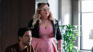 CRIMINAL MINDS: EVOLUTION- “Forget Me Knots” Adam Rodriguez as Luke Alvez and Kirsten Vangsness as Penelope Garcia in Criminal Minds: Evolution, episode 8, season 16 streaming on Paramount+, 2023. CREDIT: Bill Inoshita/Paramount + © 2022 ABC Studios Inc. and CBS Studios Inc. All Rights Reserved.