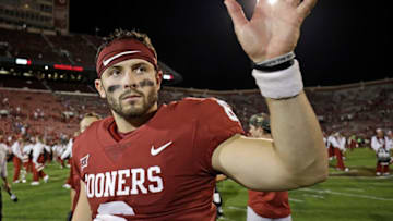 NORMAN, OK - SEPTEMBER 16: Quarterback Baker Mayfield